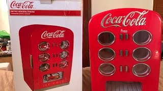 Coca Cola 12 can capacity koolatron vending fridge ❗️FOR SALE ❗️ [upl. by Honeywell955]