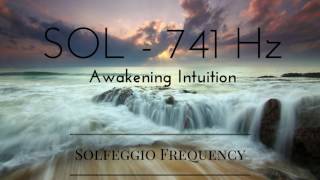 SOL  741 Hz  pure tone  Solfeggio Frequency  Awakening Intuition  8 hours [upl. by Supat]