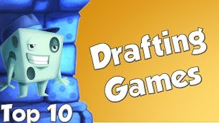 Top 10 Drafting Games  with Tom Vasel [upl. by Aremus680]