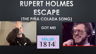 Rupert Holmes  Escape The Piña Colada Song  Reaction Video [upl. by Hannibal]