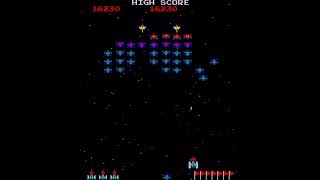 Arcade Longplay  Galaxian [upl. by Yelrebma]