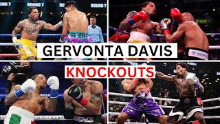 Gervonta Davis 280 Knockouts amp Highlights [upl. by Barbabra]