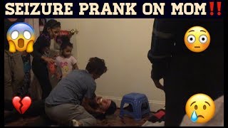 Seizure Prank On Mom 💔😱 [upl. by Adnuhser]