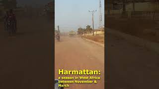 Harmattan  the Dry Cool Dusty Season in West Africa shorts [upl. by Aeneus]