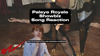 DIFFERENT BUT I LOVE IT  Palaye Royale  Showbiz  Song Reaction [upl. by Rehpoitsirhc]