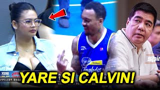 YARE nanaman si Calvin Abueva PINATAWAG na ng Pba DIRTY FINGER sa isang Fan Laki lamang ng Ginebra [upl. by Ryan]