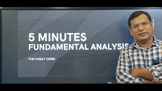 990 Returns 5 Minute Fundamental Analysis Tutorial How to Pick the Best Fundamental Stocks [upl. by Ttenaj]