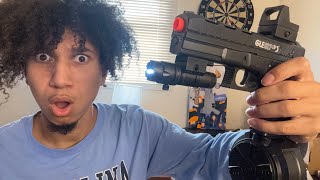 Unboxing Gel Blaster Pistol🔫 [upl. by Marla]