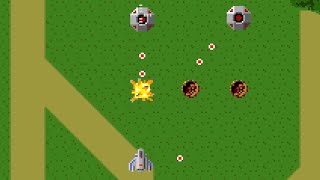 Xevious Arcade original video game  gameplay session for 1 Player 💥👾🕹️ [upl. by Lehar768]