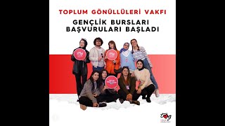 Toplum Gönüllüleri Vakfı TOG Bursları [upl. by Neall563]