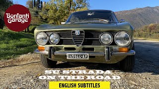 Alfa Romeo 1750 GT Veloce 1971 Prova su strada amp info  Bonfanti Garage [upl. by Yeltneb255]