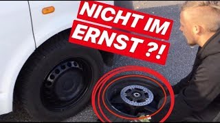 MIESE ZEITEN AUFM SPOT  Reifen Wechsel 20 [upl. by Yreme6]