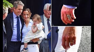 The moment actor Hugh Grant finally ties the knot at the age of 57  247 News [upl. by Sugden]