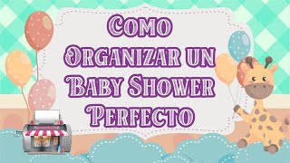 🧸🍼COMO ORGANIZAR UN BABY SHOWER PERFECTO  Printablemart iMagiko [upl. by Normi]