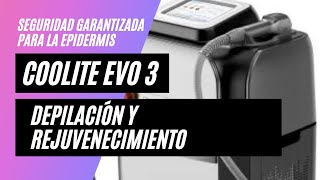 Diodo Láser Coolite Evo 3  Depilación y Rejuvenecimiento Láser de Última Generación [upl. by Hsoj]