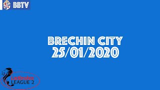 BBTV  Cowdenbeath v Brechin City  Highlights 25012020 [upl. by Mavra]