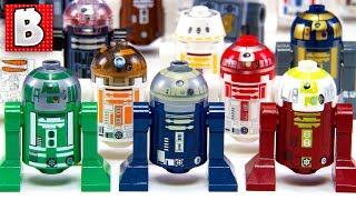 Every Lego Astromech Droid Ever Made  Star Wars Collection Review [upl. by Domingo]