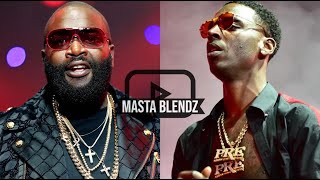 Rick Ross  Hustlin x Young Dolph  Get Away  MASHUP  Rap Blend  Lyrics [upl. by Peer]