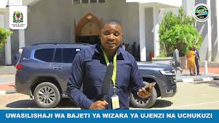 HOTUBA YA MAKADIRIO YA MAPATO NA MATUMIZI WIZARA YA UJENZI [upl. by Stegman]