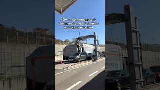 le scanner qui fait plusieurs voiture au maroc tanger marocco retour vacances nador douane maghreb [upl. by Ancelin364]