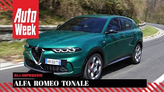 Alfa Romeo Tonale hybrid 2023 review PHEV  Will sleek design impressive tech make this SUV a hit [upl. by O'Rourke]