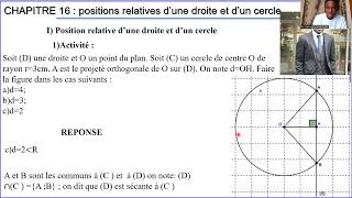 Construction du symétrique dun cercle par rapport à un point symétrie centrale [upl. by Ellennaj320]