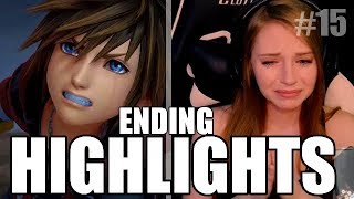 KINGDOM HEARTS 3 Part 2 ENDING REACTIONS  MISSCLIPS 15 [upl. by Macpherson175]