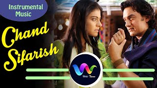 Chand Sifarish  Instrumental Song  Fanaa  Aamir Khan Kajol instrumental music tunes [upl. by Bore]