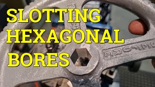 Machining A Hexagonal Bore [upl. by Leahicm]