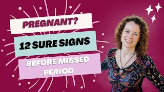 12 pregnancy symptoms before a missed period [upl. by Bethany]