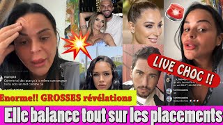 LIVE CHOC SARAH FRAISOU BALANCE TOUT SUR MAGALI WESLEY LES CANDIDATS ET LES MARQUES [upl. by Lupiv]