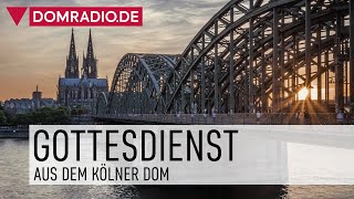 Kapitelsamt am 29 Sonntag im Jahreskreis aus dem Kölner Dom mit Domkapitular Thomas Weitz [upl. by Phio]