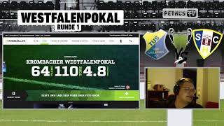 WESTFALENPOKAL Runde 1  TuS Dielingen vs SC Herford [upl. by Ebag]