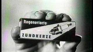 alte Werbung regenerierte Zündkerzen DDR 50er 60er Jahre [upl. by Ttegdirb]