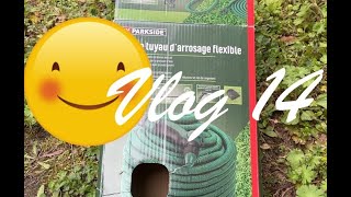 VLOG 14 test tuyau arrosage LIDL carafe filtrante et moment de vie Keno et au refuge 🥰 [upl. by Nanon]