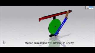 How Crank and Slotted lever Quick Return Motion mechanism works [upl. by Raynor729]