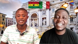 My Third Month In Italy I Spent Three Weeks In Libya Before Crossing I Had Money On Me From Ghana [upl. by Pride]