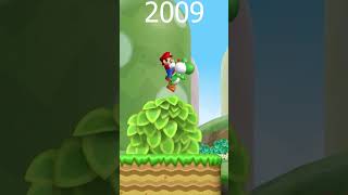 Evolution of Yoshi Dying in Super Mario Games [upl. by Ellecrad315]