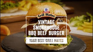 Vintage Smokehouse BBQ Beef Burger [upl. by Esertal]