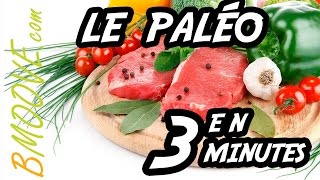 Quest ce que le RÉGIME PALÉO  Explication en moins de 3 minutes [upl. by Nilekcaj]