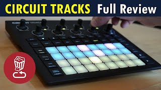 Circuit TRACKS vs Circuit OG Review and full tutorial for Novations new groovebox [upl. by Aynosal]