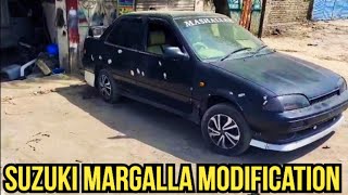 Suzuki Margalla body kit modifications [upl. by Waal]