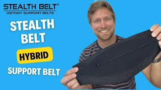 Hybrid Style Stealth Belt  Ostomy Belt For High Intensity Activities [upl. by Bocock545]