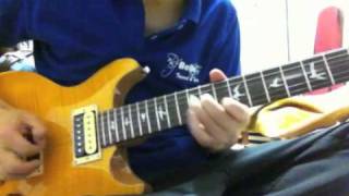 Orianthi2CourageGuitar Solo cover [upl. by Hamrnand]