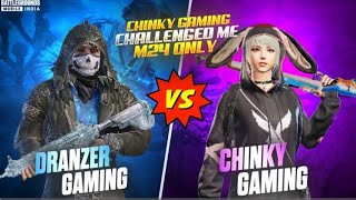 😱CHINKY GAMING Challenge Me For 1v1 M24 Only DRANZER GAMING [upl. by Terrena]