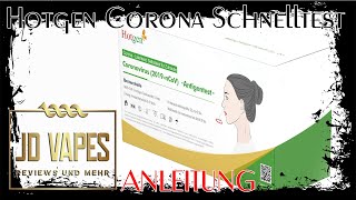 Corona Schnelltest Ich zeigen Ihnen wie der Abstrich zuhause funktioniert 🔴 𝓙𝓓 𝓥𝓪𝓹𝓮𝓼 [upl. by Eldwon618]