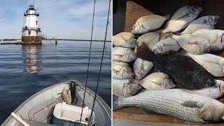 Epic solo fishing trip in the upper Narragansett Bay [upl. by Clarkin]