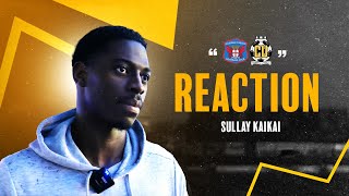 Carlisle United 04 Cambridge United  Sullay Kaikai reaction [upl. by Waldemar176]