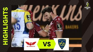 Highlights  Scarlets v ASM Clermont Auvergne Quarterfinal  EPCR Challenge Cup 202223 [upl. by Market]