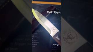 Bushlore Inspired Knife made by Pardy Bugtai PABU Knives blades bushcraft philippines cebu [upl. by Batty]